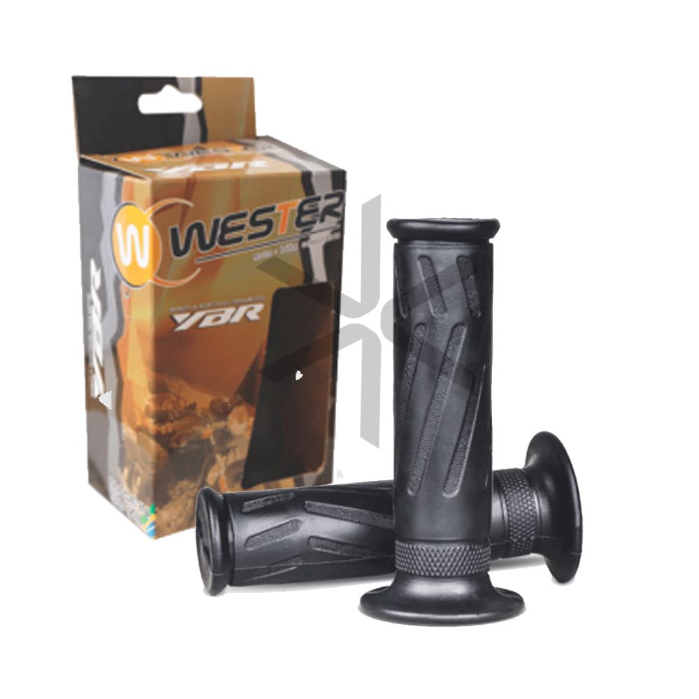 Puño Wester Tipo Original - Ybr 125 - Negro