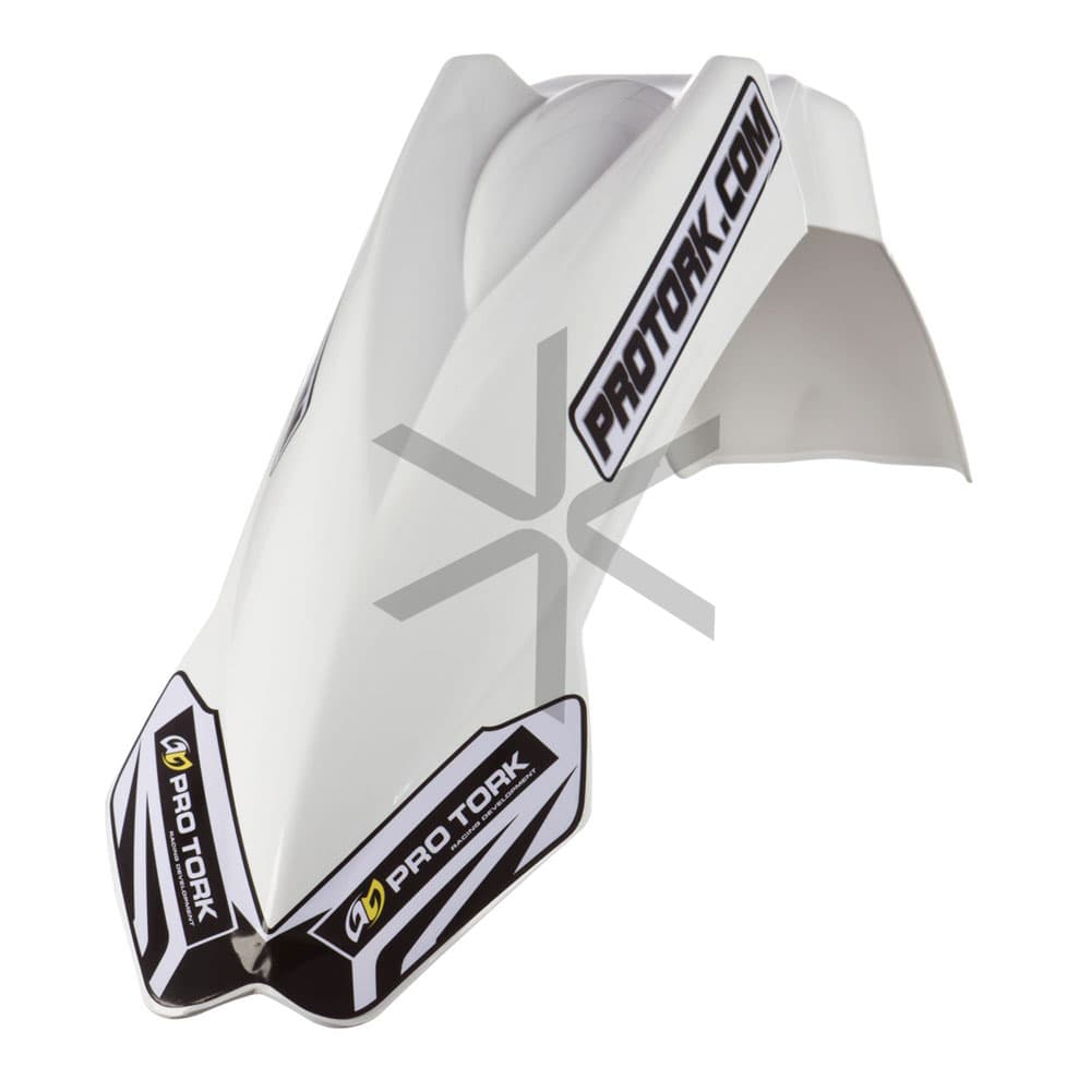 Guardabarro Delantero Pro Tork Mx2 - Universal - Blanco