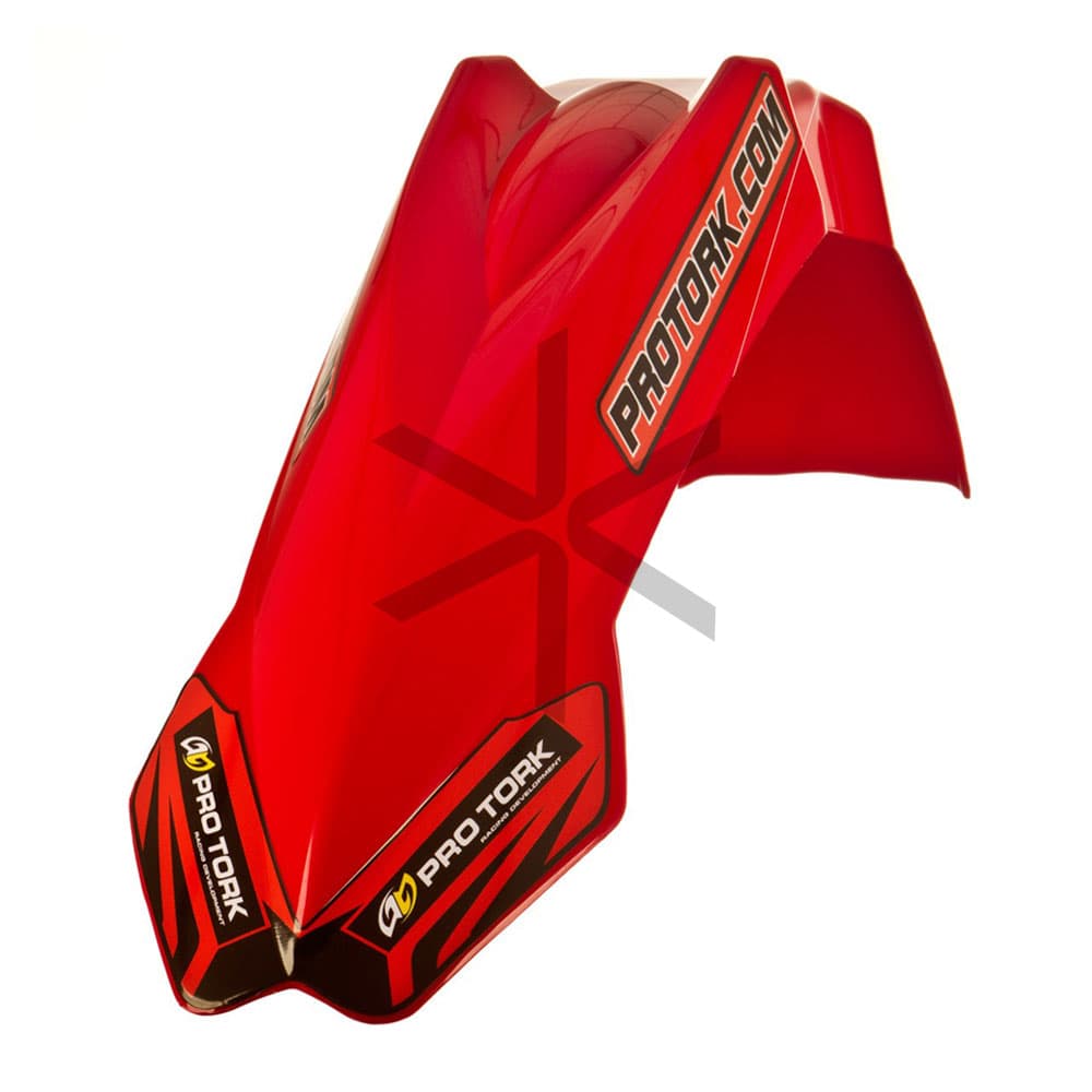 Guardabarro Delantero Pro Tork Mx2 - Universal - Rojo