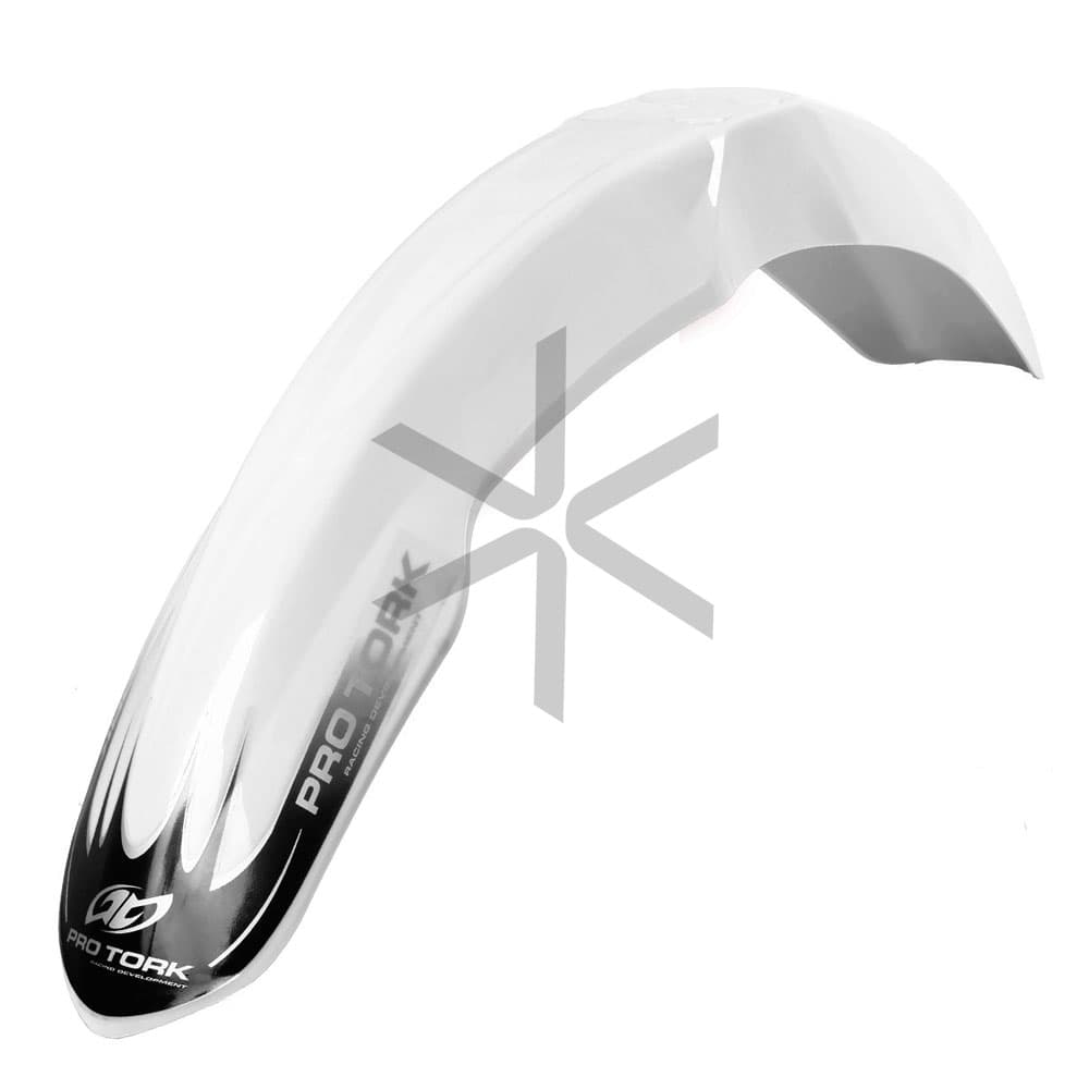 Guardabarro Delantero Pro Tork Crf - Universal - Blanco