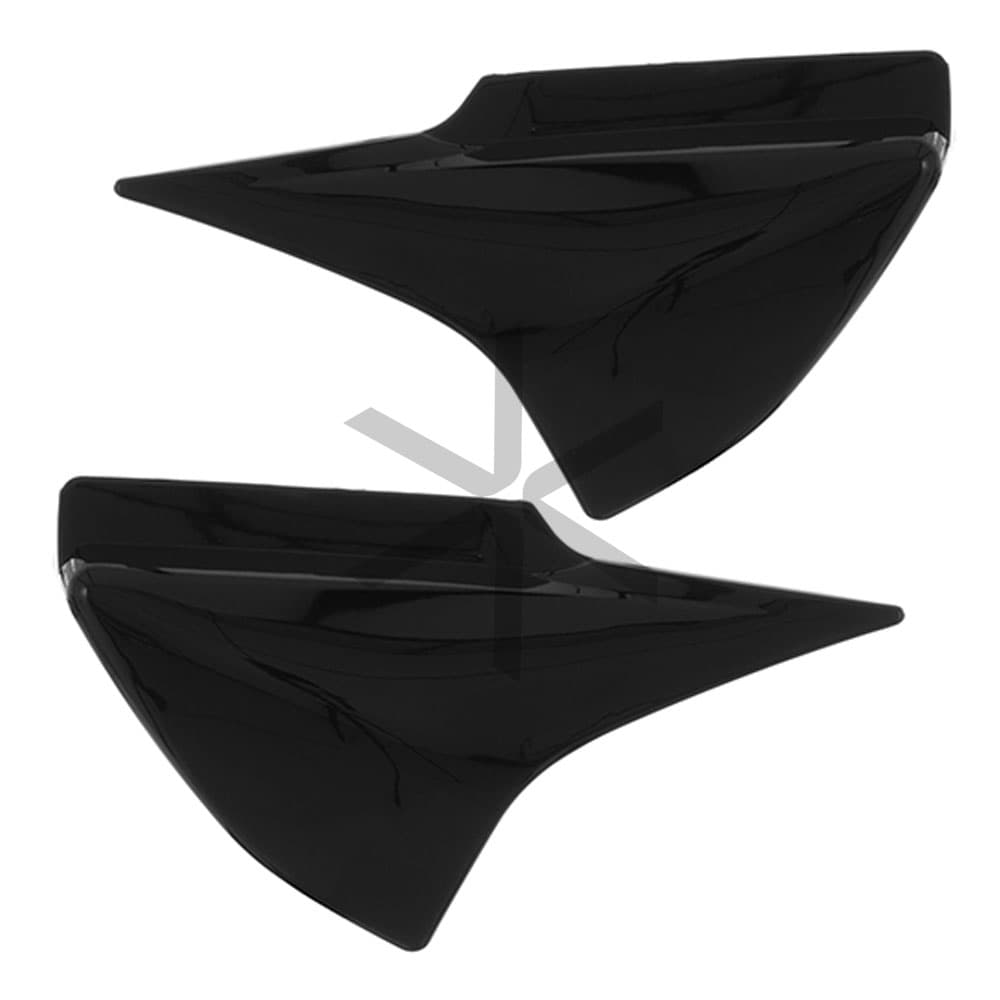 Cachas Traseras Pro Tork S Calco (par) -titan 150 - Negro