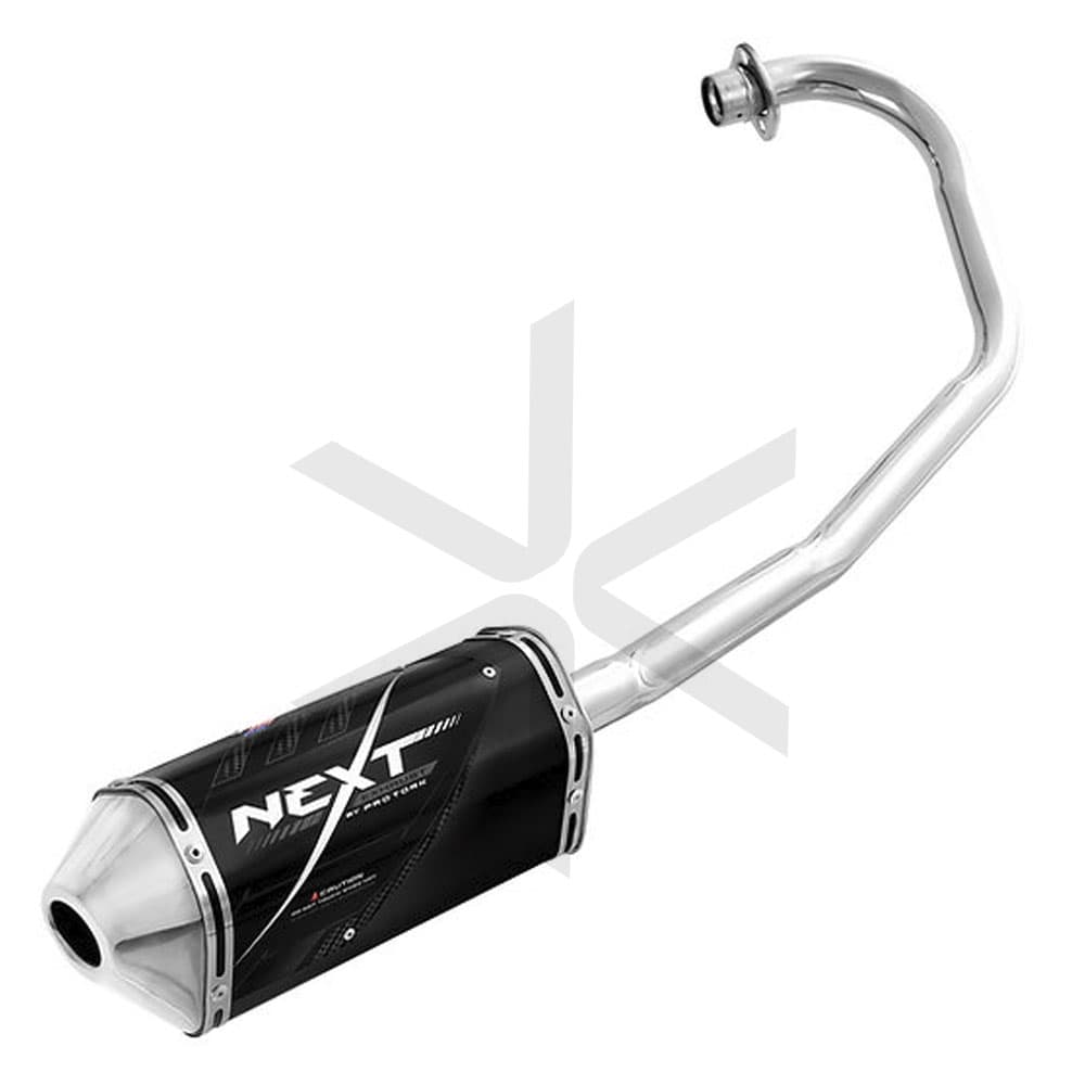 Escape Pro Tork Completo Next - Cbx 250 Twister (hasta 2008) - Negro