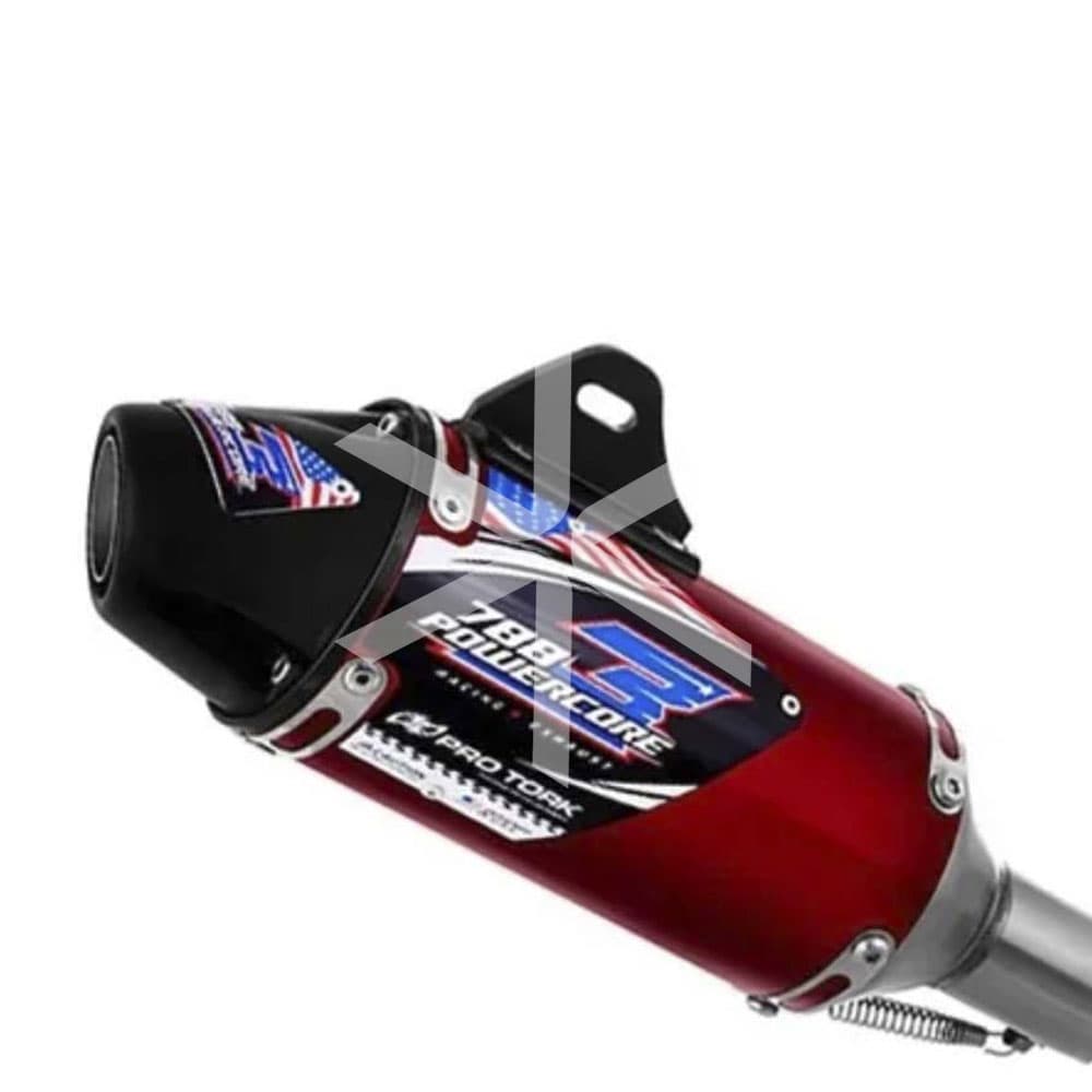 Escape Pro Tork Completo Powercore 3 - Xr250 Tornado - Candy Red