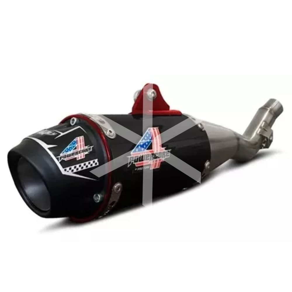 Escape Pro Tork Completo Powercore 4 - Xr 250 Tornado- Negro