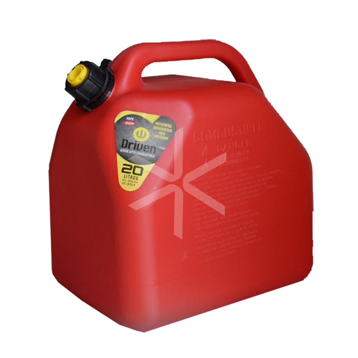 Bidon Driven Profesional 20l Rojo