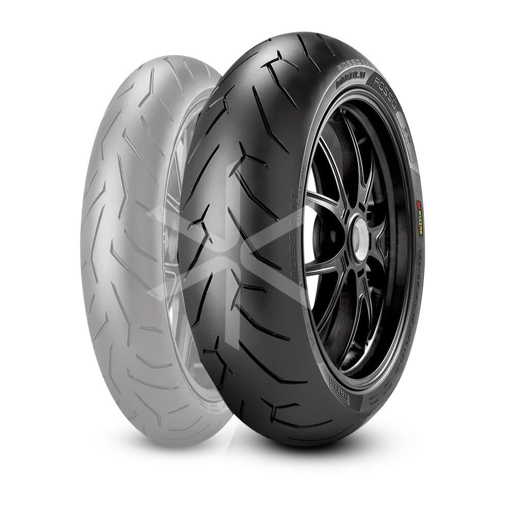 Cubierta Moto Pirelli 140 60r17m Ctl Diablo Rosso Ii