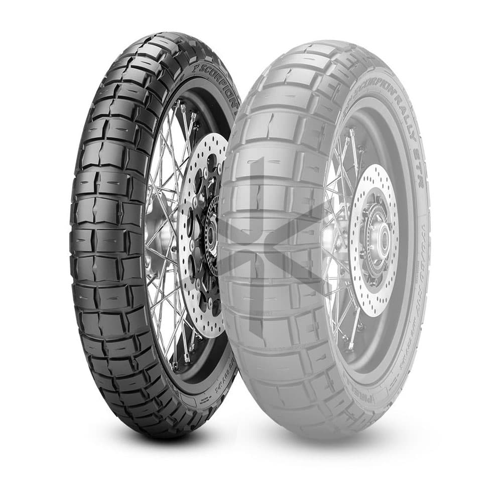 Cubierta Moto Pirelli 100 90-19 M Ctl M+s Scorpion Rally Str