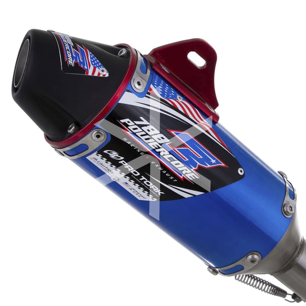 Puntera De Escape Pro Tork Powercore 3 - Ktm Duke 390 - Azul
