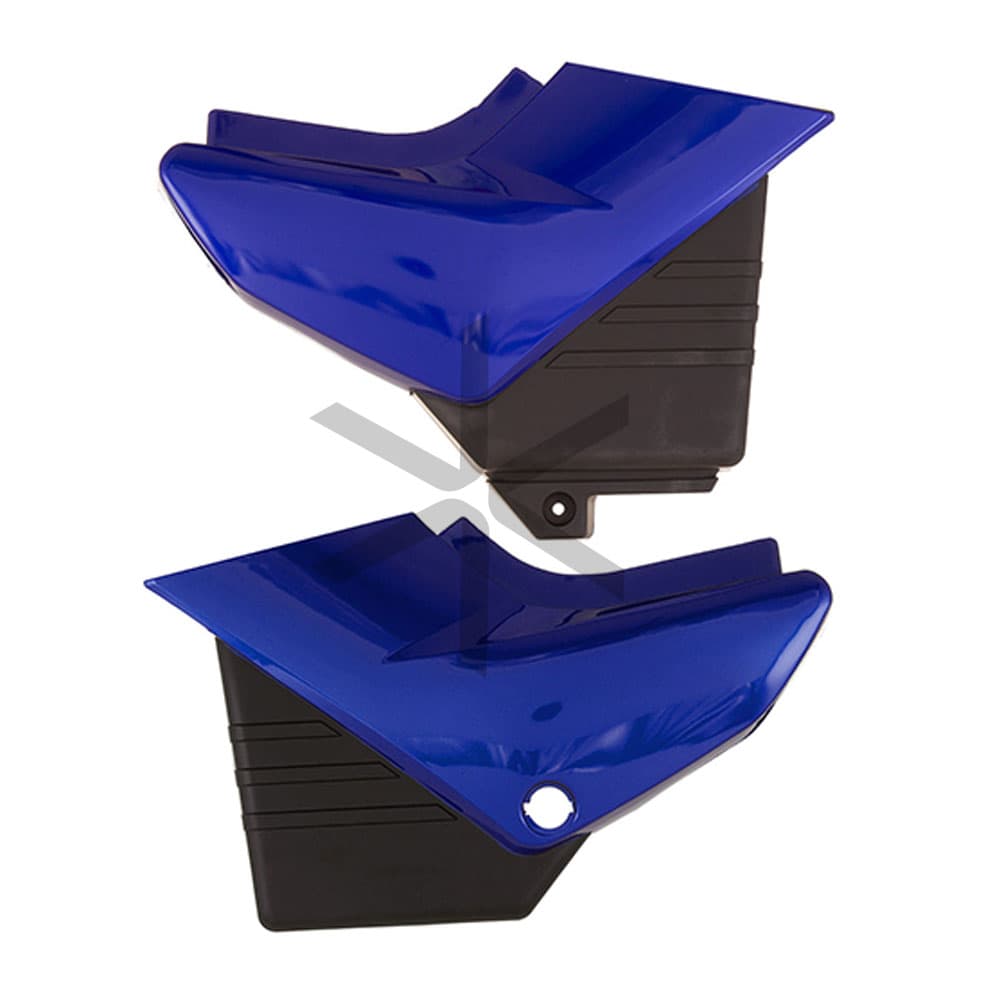 Cachas Traseras Pro Tork Ybr 125 (00 08) - Azul