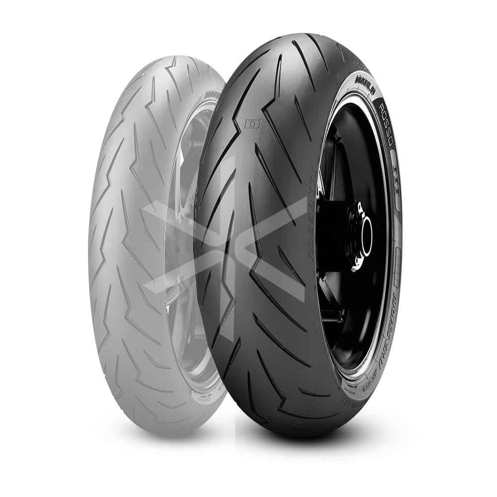 Cubierta Moto Pirelli 150 60r17 Tl Diablo Rosso Iii