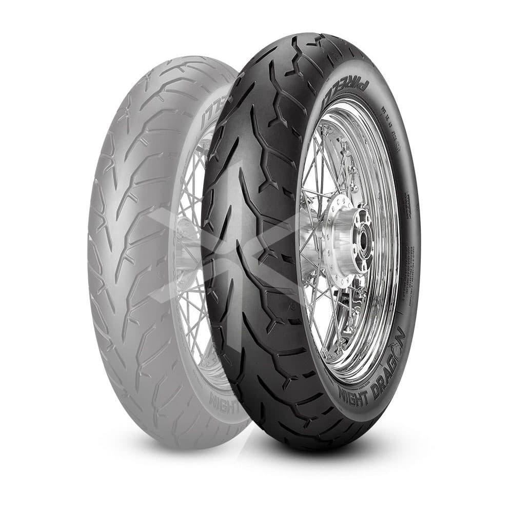 Cubierta Moto Pirelli 130 90b- 16reinf Tl Night Dragon