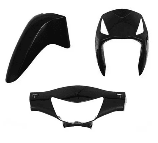 Kit De Plasticos Pro Tork Biz 125 (06-10) - Negro