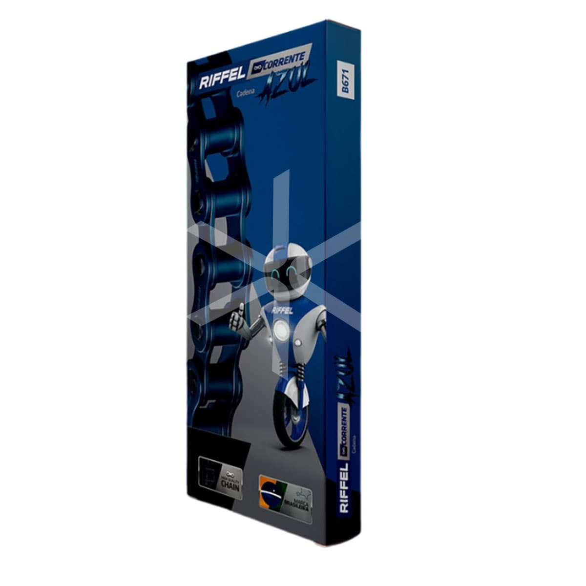 Cadena Riffel 520h X 118 Azul