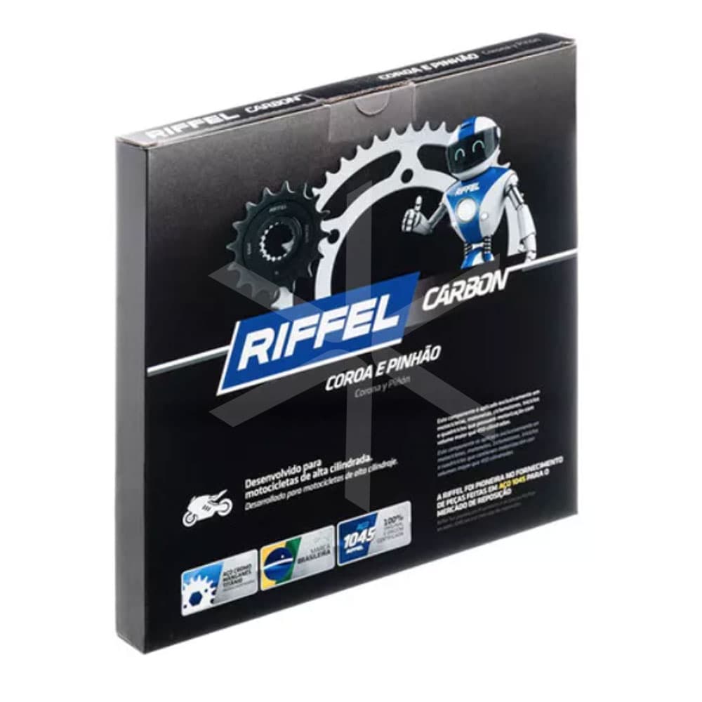 Kit De Transmisión Riffel Bmw F650 [funduro St Strada Dakar Gs Dakar] (96-05) G650 [gs Sertao Gs]