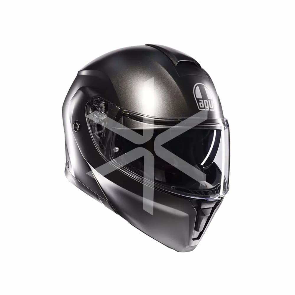 Casco AGV Streetmodular Mono Matt Asfalto Grey