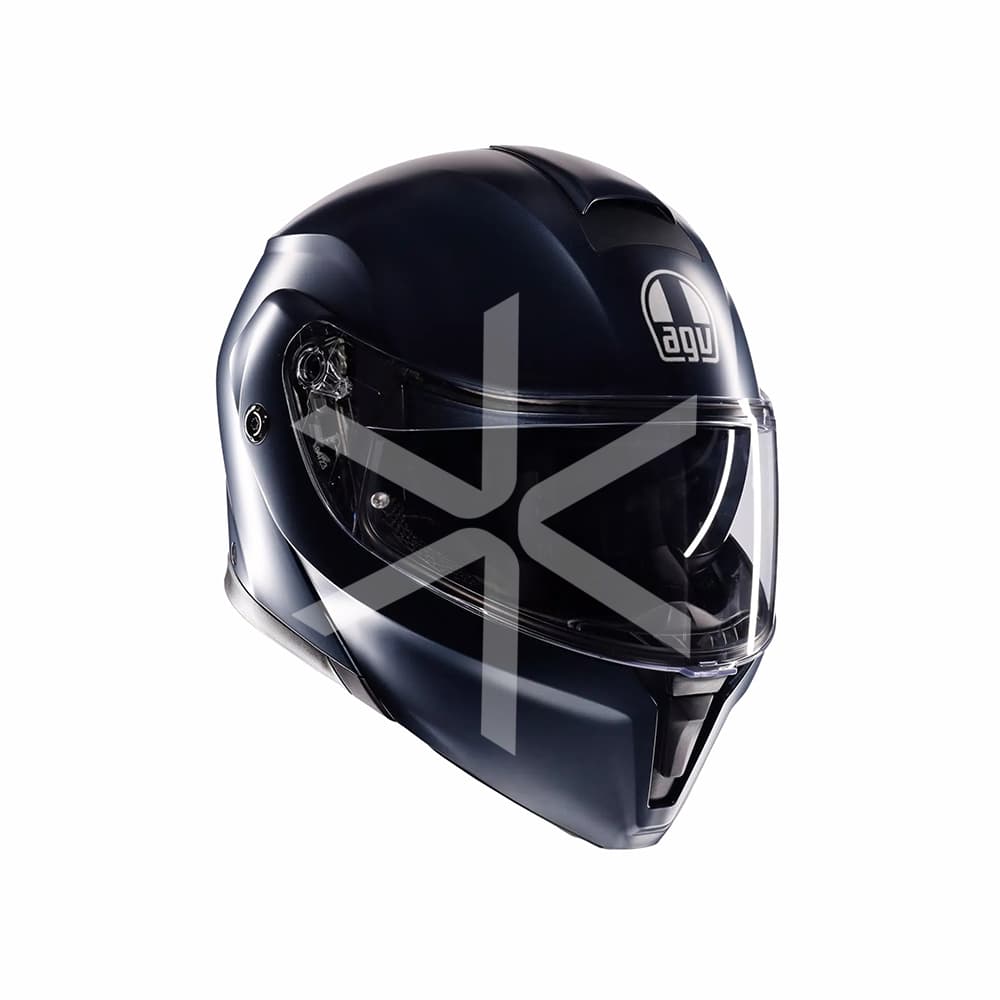 Casco AGV Streetmodular Mono Matt Profondo Blue