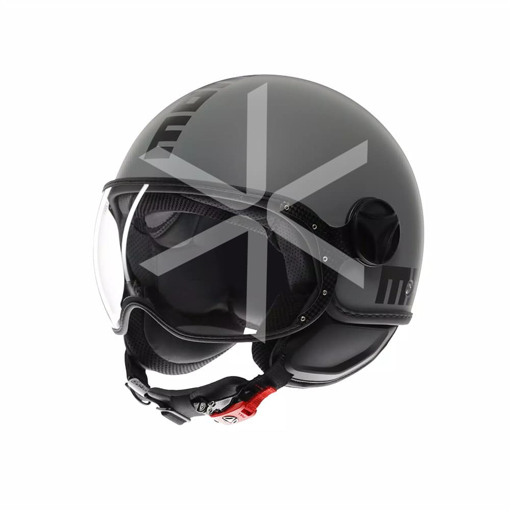 Casco AGV Momodesign Fgtr Classic Mono Mate Gris Negro