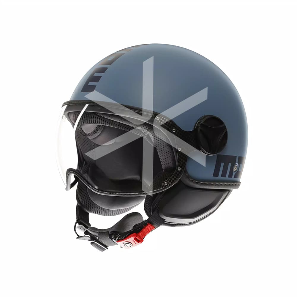 Casco AGV Momodesign Fgtr Classic Mono Mate Azul Azul
