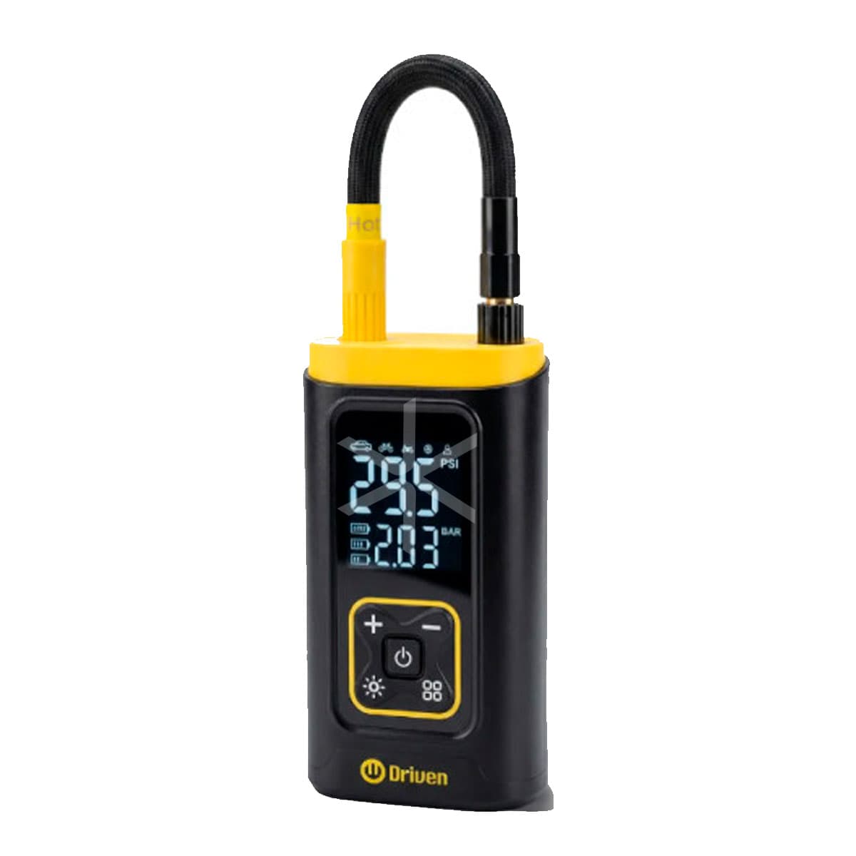 Compresor Driven Inflador Cargador Usb Powerbank Ac0105