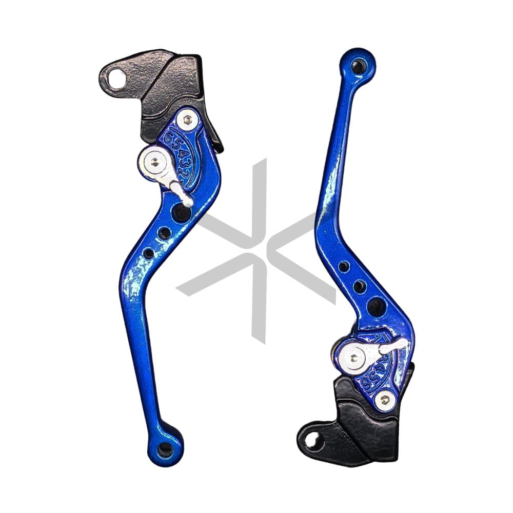 Manija Cometa Juego Regulables (tambor) - Ybr 125 - Azul