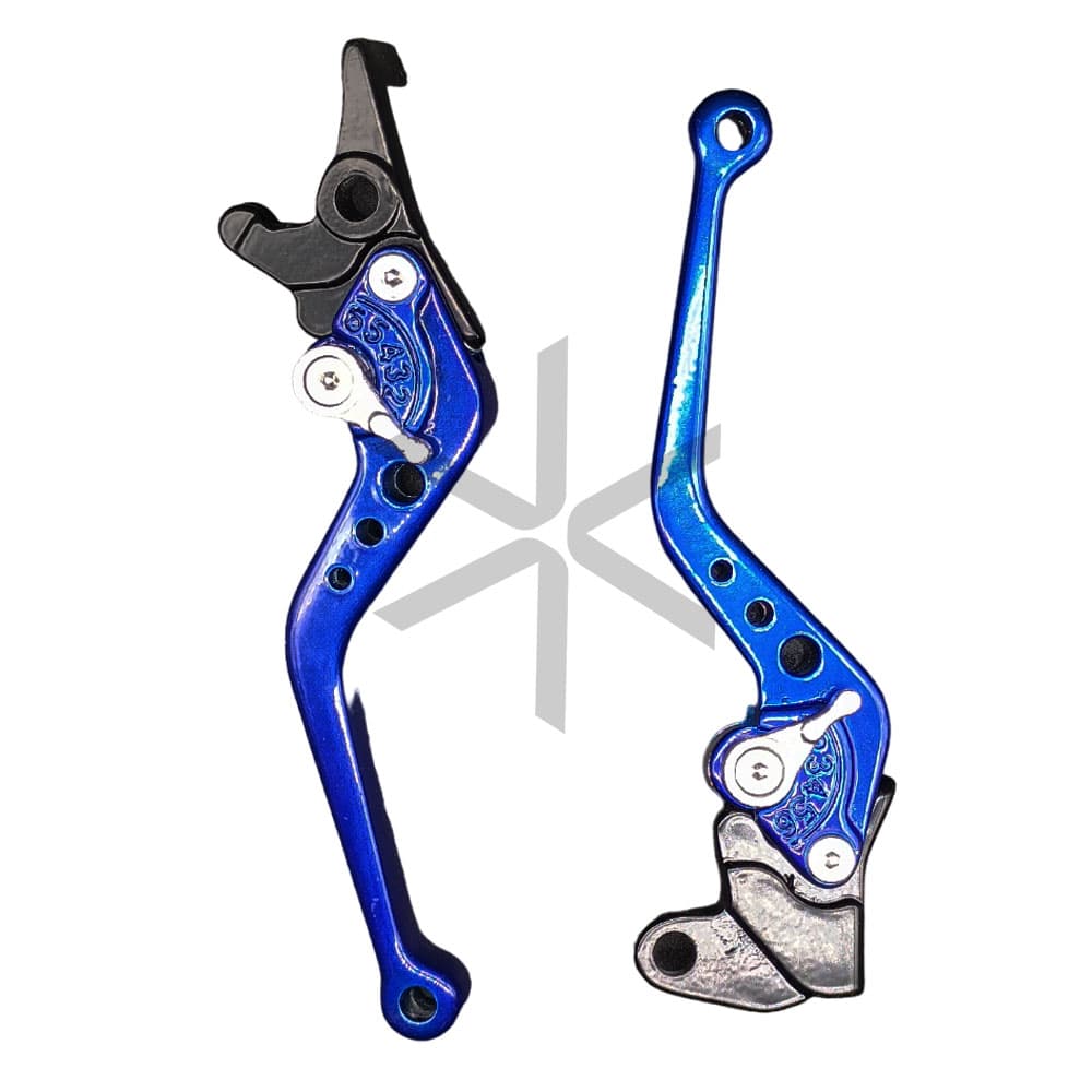 Manija Cometa Juego Regulables (disco) - Ybr 125 - Azul