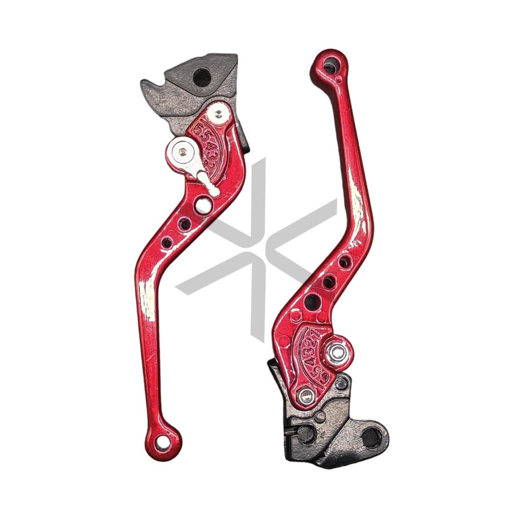 Manija Cometa Juego Regulables (tambor) - Ybr 125 Factor - Rojo