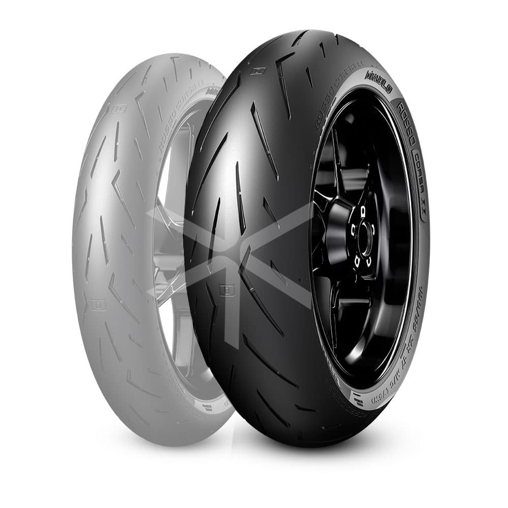 Cubierta Moto Pirelli 200 55zr17 M Ctl Diablo Rosso Corsa Ii