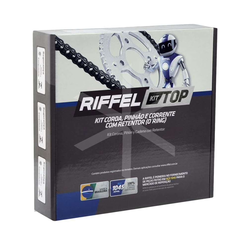 Kit De Transmisión Riffel Bajaj Dominar 400 17-20 (45- 15) 520ho X 120l O'ring