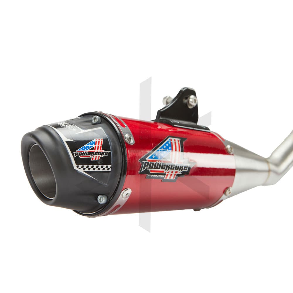 Escape Pro Tork Powercore 4 Tornado Xr300l Rojo