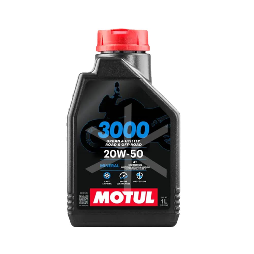 Lubricante Motul 3000 4t (mineral) 20w50